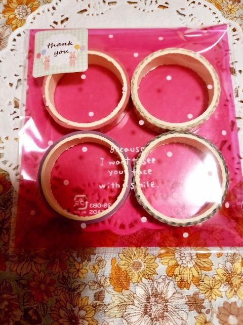 新品☆細マスキングテープ4つセット☆ < インテリア/ライフ  新品☆細マスキングテープ4つセット☆  < インテリア/ライフの