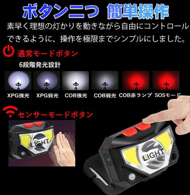 *ZT[ځ LED wbhCg USB[d y 6픭 邳  W[/X|[c 