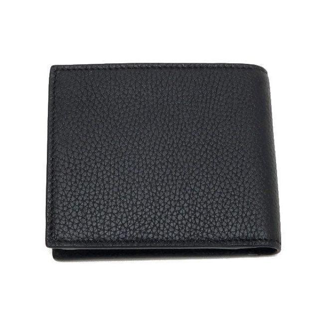 ◆ 本物 新品同様 ◆ GUCCI グッチ 2つ折り財布 小銭入れ付き ブラック 黒 レザー ロゴ 保存袋 箱 人気 835098 < ブランド  ◆ 本物 新品同様 ◆ GUCCI グッチ 2つ折り財布 小銭入れ付き ブラック 黒 レザー ロゴ 保存袋 箱 人気 835098 < ブランドの