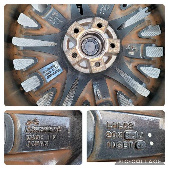 レーベンハート LOWENHART LHC ホイール 20×8.5J+36 9.5J+38 PCD114.3 ホイールのみ4本セッ < 自動車/バイク レーベンハート LOWENHART LHC ホイール 20×8.5J+36 9.5J+38 PCD114.3 ホイールのみ4本セッ < 自動車/バイク