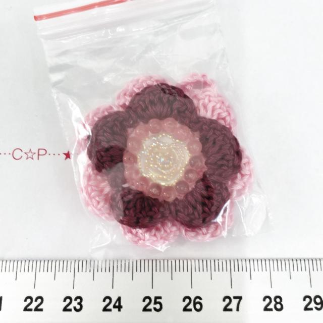 28*ハンドメイド♪オリジナルビジュー カラフルお花 ループ付き 6 < ペット/手芸/園芸 28*ハンドメイド♪オリジナルビジュー カラフルお花 ループ付き 6 < ペット/手芸/園芸の