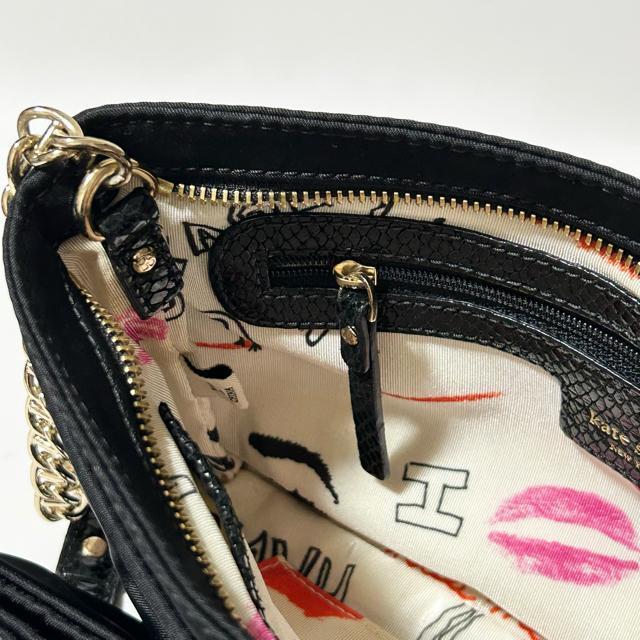 kate spade �P�C�g�X�y�[�h �i�C���� ���{�� �V�����_�[�o�b�O �~�j�o�b�O ���f�B�[�X �u���b�N �� �u�����h�� 