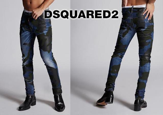 ���V�i�I�����̂݁��傫�ځI���艿11.6����DSQUARED2,�f�B�[�X�N�G�A�[�h,52,�J���t���[�W��,�f�j���p���c/�W�[���Y  �� �u�����h�� 