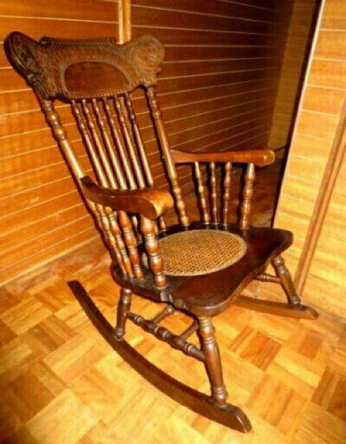 狼 木彫り ロッキングチェア インテリア イス 椅子 ビンテージ < インテリア/ライフ  狼 木彫り ロッキングチェア インテリア イス 椅子 ビンテージ < インテリア/ライフの