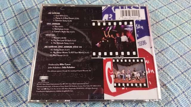 G3Live in concert joe satriani eric johnson steve vai �� CD/DVD/�r�f�I�� 