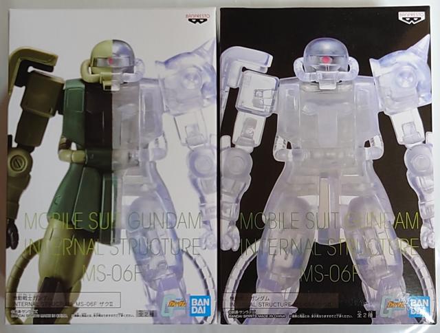 ガンダム INTERNAL STRUCTURE MS-06F ザクU A B 2種セット < アニメ/コミック/キャラクター  ガンダム INTERNAL STRUCTURE MS-06F ザクU A B 2種セット  < アニメ/コミック/キャラクターの