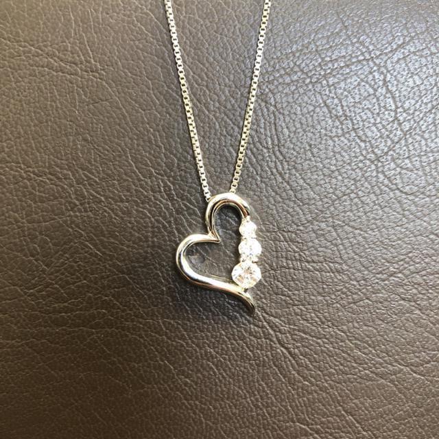 即決 SILVER 925 ネックレス ハート < 女性アクセサリー/時計  即決 SILVER 925 ネックレス ハート < 女性アクセサリー/時計の