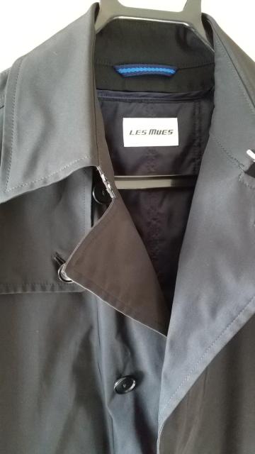 格安 紳士用コート LES MUES ライナー付き 黒色 < 男性ファッション 格安 紳士用コート LES MUES ライナー付き 黒色 < 男性ファッションの