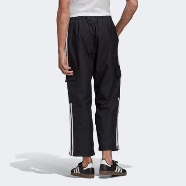 新品 adidas originals アディダスオリジナルス 3 STRIPES CARGO PANTS カーゴパンツ S 黒 < ブランド  新品 adidas originals アディダスオリジナルス 3 STRIPES CARGO PANTS カーゴパンツ S 黒 < ブランドの