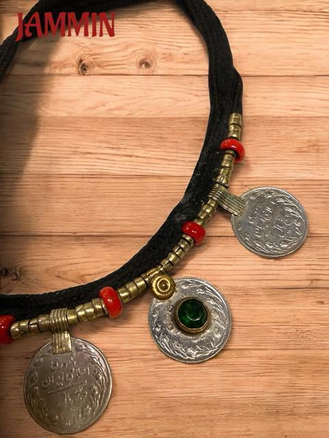 アフガニスタンコインネックレス パシュトゥン族 エスニック アジアン ビンテージ < 女性アクセサリー/時計 アフガニスタンコインネックレス パシュトゥン族 エスニック アジアン ビンテージ < 女性アクセサリー/時計の