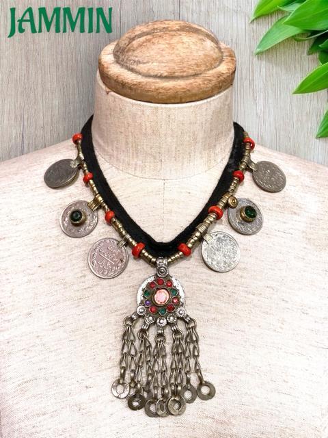 アフガニスタンコインネックレス パシュトゥン族 エスニック アジアン ビンテージ < 女性アクセサリー/時計 アフガニスタンコインネックレス パシュトゥン族 エスニック アジアン ビンテージ < 女性アクセサリー/時計の