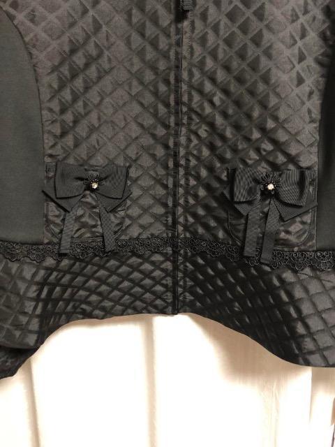 新品タグ付きSuper Beauty スーパービューティー キルティング風バルーン袖ノーカラージャケット < 女性ファッション  新品タグ付きSuper Beauty スーパービューティー キルティング風バルーン袖ノーカラージャケット < 女性ファッションの