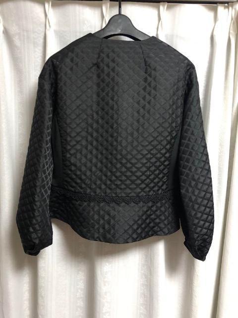 新品タグ付きSuper Beauty スーパービューティー キルティング風バルーン袖ノーカラージャケット < 女性ファッション  新品タグ付きSuper Beauty スーパービューティー キルティング風バルーン袖ノーカラージャケット < 女性ファッションの