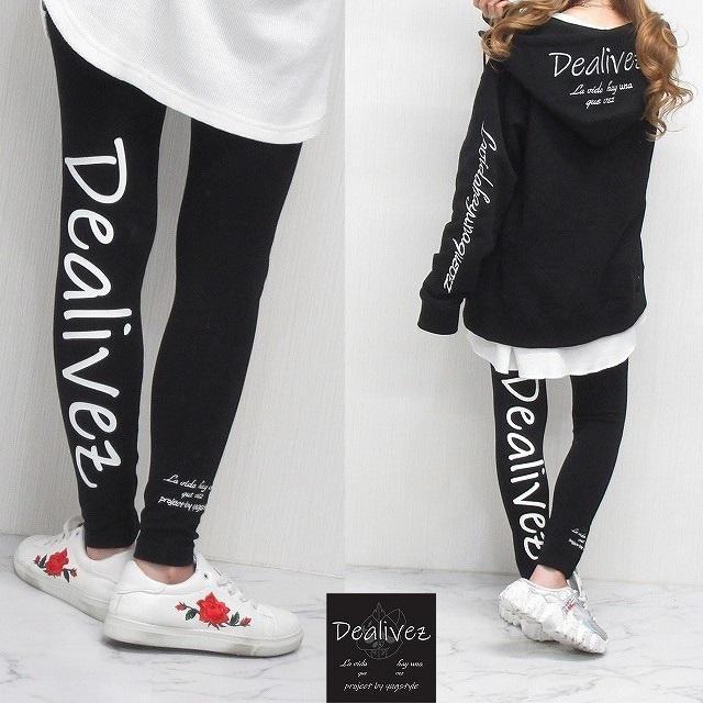 NEW最新【Dealivez】裏起毛レギンス Backロゴ Side刺繍 美脚長 スーパーストレッチ < 女性ファッション NEW最新【Dealivez】裏起毛レギンス Backロゴ Side刺繍 美脚長 スーパーストレッチ < 女性ファッションの