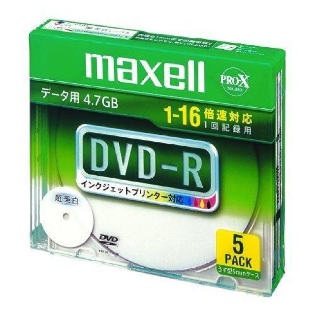 }NZ maxell 16{f[^pDVD-R Ђт뒴[x 5 DR47WPD.S1P5S A 