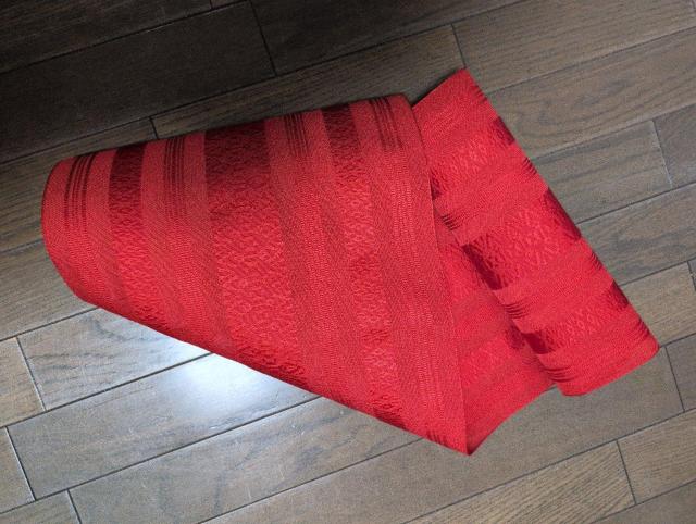 帯反地、夏物、赤 < 女性ファッション  帯反地、夏物、赤 < 女性ファッションの