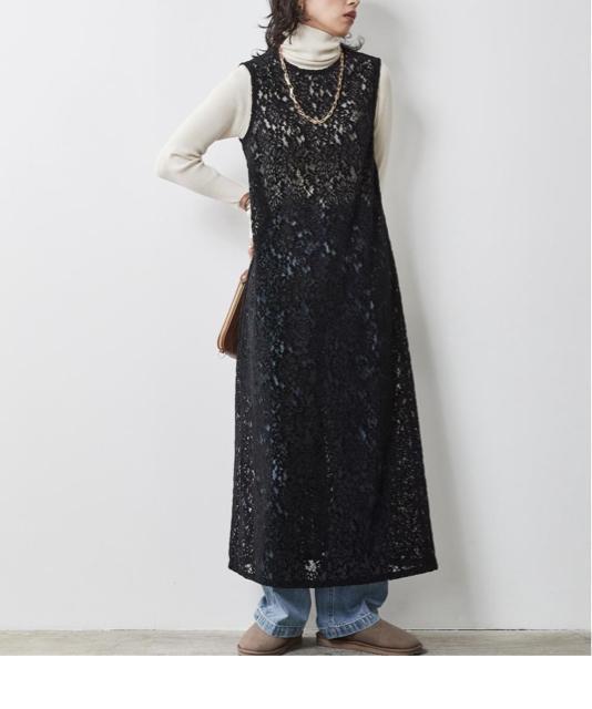 新品☆5L♪黒系♪起毛レースかっこいいパーティーワンピースお出かけもQ592 < 女性ファッション 新品☆5L♪黒系♪起毛レースかっこいいパーティーワンピースお出かけもQ592 < 女性ファッションの