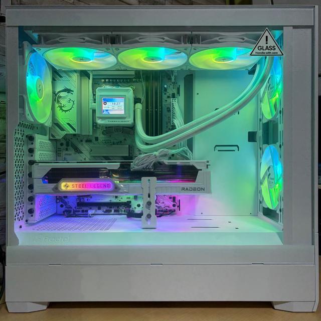 �y�������ȊO�V�i�z�Q�[�~���OPC Ryzen7 7800X3D RX9070XT SSD1TB ������32GB 850W �� PC�{��/���Ӌ@��� 