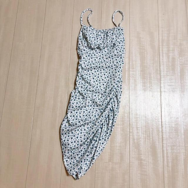 ��SHEIN/�V�[�C�����T�C�h�V���[�����O�~�j�����s�[�X���z���C�g�~�ԕ�XS*���i��  �� �����t�@�b�V������ 