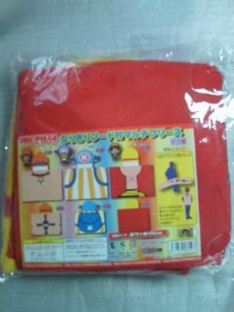 ONE PIECE ワンピース PANSON WORKS なりきり フード付 マルチ フリース ルフィ < アニメ/コミック/キャラクター  ONE PIECE ワンピース PANSON WORKS なりきり フード付 マルチ フリース ルフィ < アニメ/コミック/キャラクターの