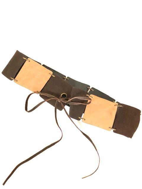 新品〈スウェードベルト〉合成皮革紐リボン(ブラウン) < 女性ファッション  新品〈スウェードベルト〉合成皮革紐リボン(ブラウン)  < 女性ファッションの