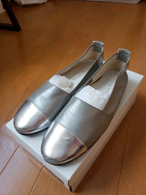 ☆美品☆Dona  Miss☆本革フラットシューズ☆23p < 女性ファッション  ☆美品☆Dona  Miss☆本革フラットシューズ☆23p  < 女性ファッションの