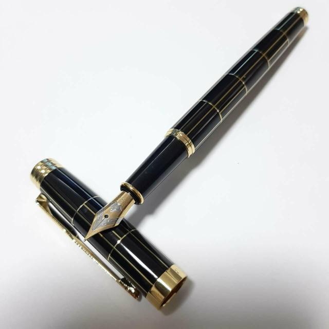 新品 激渋 万年筆 筆記 用具 ペン 黒 ベース  < インテリア/ライフ  新品 激渋 万年筆 筆記 用具 ペン 黒 ベース  < インテリア/ライフの