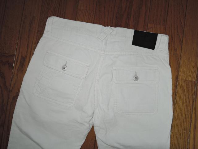 新品 NOID. ノーアイディー 薄手 コーデュロイ パンツ 3 アイボリー ブッシュPT サマーコーデュロイ < ブランド  新品 NOID. ノーアイディー 薄手 コーデュロイ パンツ 3 アイボリー ブッシュPT サマーコーデュロイ < ブランドの