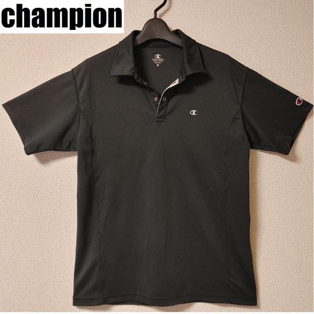 チャンピオン■メンズ M 黒 半袖 ポロシャツ スナップボタン ゴルフウエア 春夏 champion ゴルフ ブラック 大きめ < ブランド チャンピオン■メンズ M 黒 半袖 ポロシャツ スナップボタン ゴルフウエア 春夏 champion ゴルフ ブラック 大きめ < ブランドの
