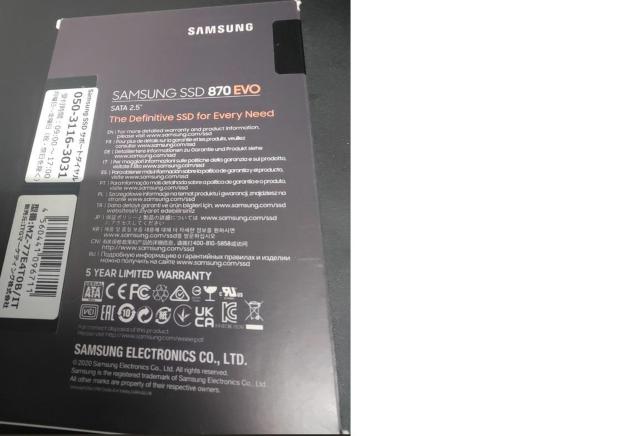 Samsung SATA 2.5inch SSD 870 EVOV[Y 4TB   PC{/Ӌ@ 