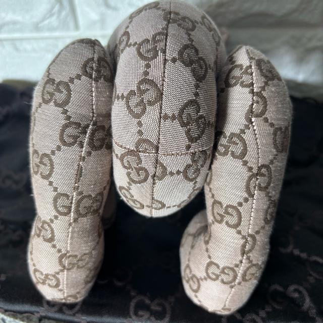 ★新品未使用★GUCCI グッチ GGキャンバス テディベア ぬいぐるみ クマ 熊 布袋付き GG柄 ブラウン系 クマ < ブランド  ★新品未使用★GUCCI グッチ GGキャンバス テディベア ぬいぐるみ クマ 熊 布袋付き GG柄 ブラウン系 クマ < ブランドの