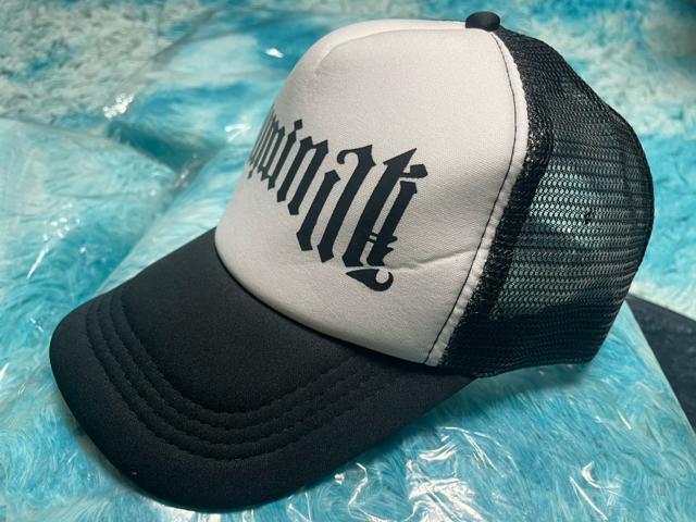 帽子/キャップ『レタープリント メッシュ 白/黒』 < 男性ファッション 帽子/キャップ『レタープリント メッシュ 白/黒』 < 男性ファッションの