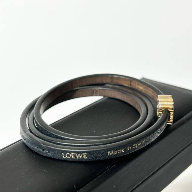 ���i LOEWE ���G�x �A�i�O���� ���U�[ 3�A �u���X���b�g �A�N�Z�T���[ ���f�B�[�X �u���b�N �� �u�����h�� 