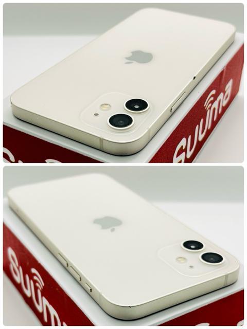 B iPhone 12 128 GB SIM�t���[ �z���C�g �{�� �� �Ɠd/AV�� 