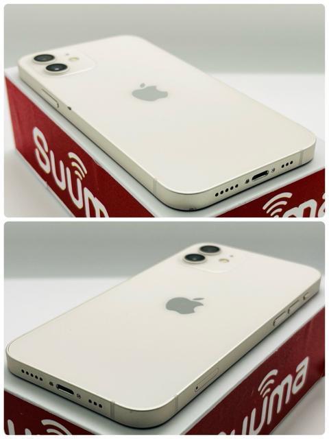 B iPhone 12 128 GB SIM�t���[ �z���C�g �{�� �� �Ɠd/AV�� 