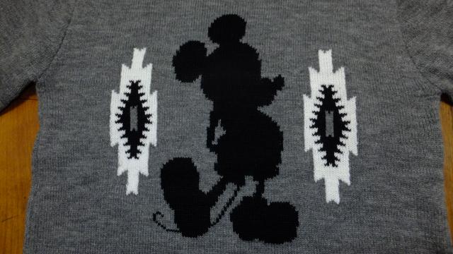 新品★ミッキーマウス★Mickey Mouse★ディズニー★セーター★М < 男性ファッション  新品★ミッキーマウス★Mickey Mouse★ディズニー★セーター★М < 男性ファッションの