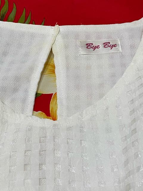 byebye☆清楚☆ホワイトギンガムチェック☆ワンピース☆ < ブランド  byebye☆清楚☆ホワイトギンガムチェック☆ワンピース☆ < ブランドの