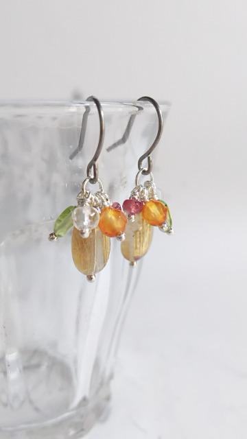 *フルーツのピアス*silver 19031 < 女性アクセサリー/時計 *フルーツのピアス*silver 19031 < 女性アクセサリー/時計の