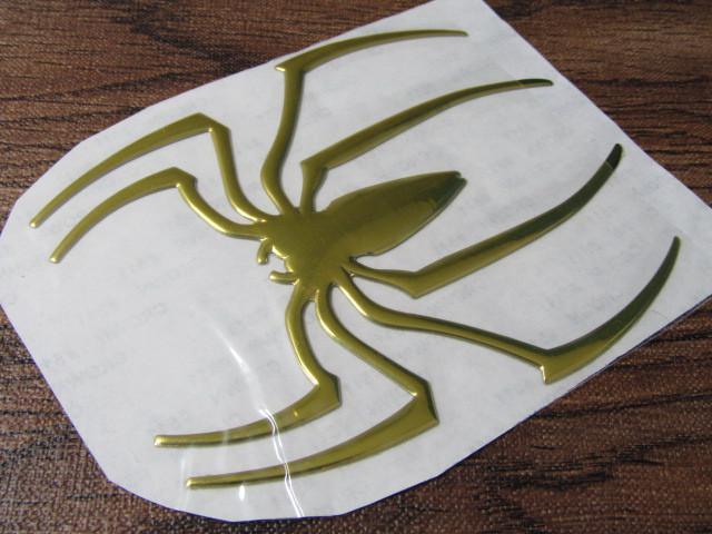 ● 送料無料!珍品 蜘蛛 クモ スパイダー大きい!GOLD ゴールドメッキ仕様 PP製 デカール エンブレム 新品未開封品● < 自動車/バイク ● 送料無料!珍品 蜘蛛 クモ スパイダー大きい!GOLD ゴールドメッキ仕様 PP製 デカール エンブレム 新品未開封品● < 自動車/バイク