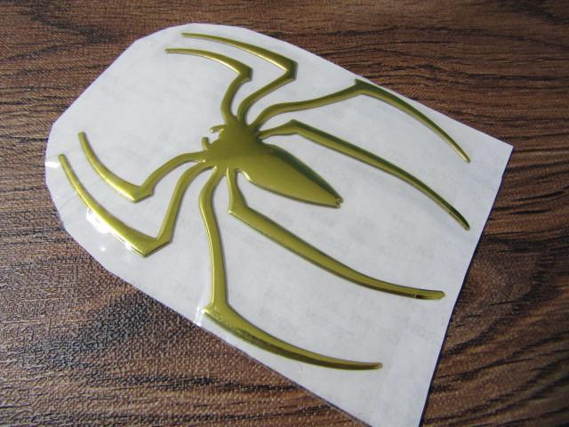 ● 送料無料!珍品 蜘蛛 クモ スパイダー大きい!GOLD ゴールドメッキ仕様 PP製 デカール エンブレム 新品未開封品● < 自動車/バイク ● 送料無料!珍品 蜘蛛 クモ スパイダー大きい!GOLD ゴールドメッキ仕様 PP製 デカール エンブレム 新品未開封品● < 自動車/バイク