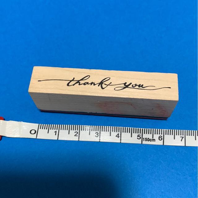 使用済みはんこ thank you < インテリア/ライフ  使用済みはんこ thank you < インテリア/ライフの