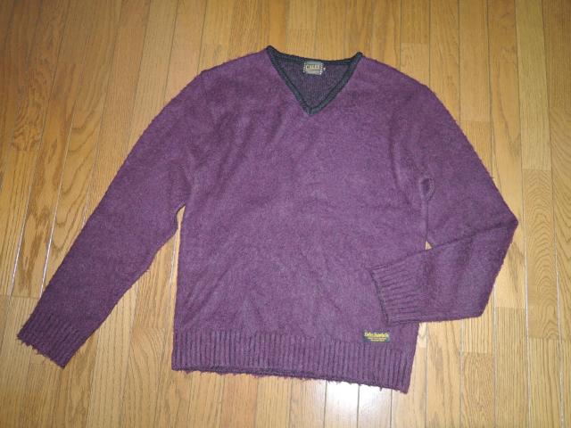 CALEE キャリー ニット カットソー M パープル系 セーター KNIT < ブランド  CALEE キャリー ニット カットソー M パープル系 セーター KNIT < ブランドの