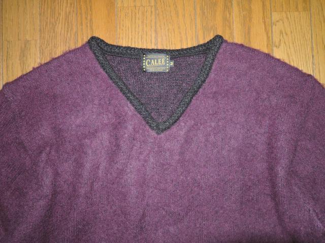 CALEE キャリー ニット カットソー M パープル系 セーター KNIT < ブランド  CALEE キャリー ニット カットソー M パープル系 セーター KNIT < ブランドの