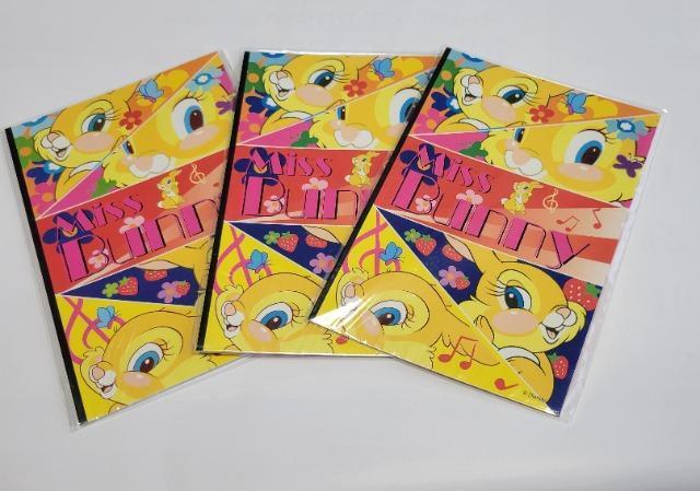 ポイント消化!! B ミスバニー ノート 3冊set ミニノート メモ帳 可愛いノート 【レア】 < アニメ/コミック/キャラクター  ポイント消化!! B ミスバニー ノート 3冊set ミニノート メモ帳 可愛いノート 【レア】  < アニメ/コミック/キャラクターの