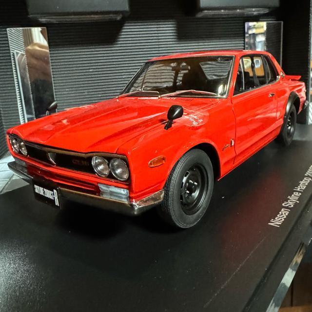 激レア未展示品 オートアート 1/18 スカイライン 2000 GT-R   赤 < ホビー  激レア未展示品 オートアート 1/18 スカイライン 2000 GT-R   赤 < ホビーの