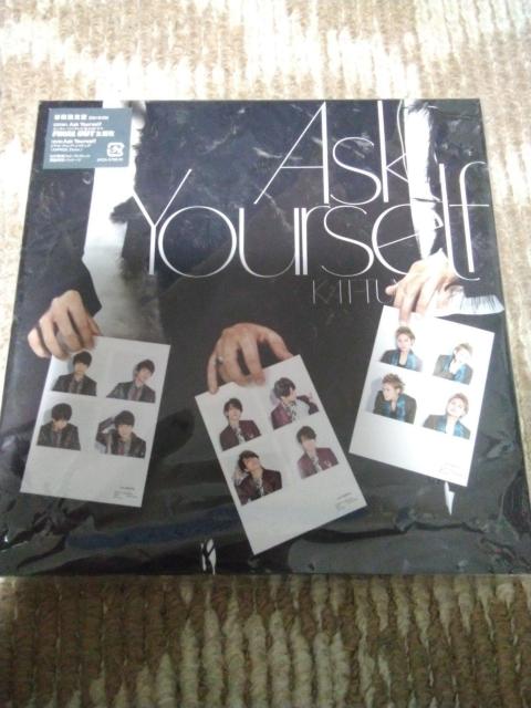 KAT[TUN  Ask Yourself   CD/DVD/rfI 