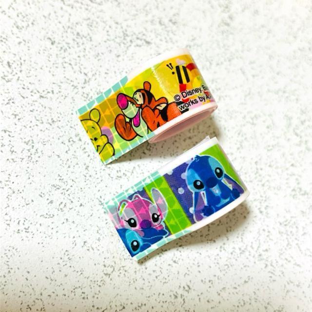くまのプーさん リロ&スティッチ★マスキングテープ ミニ セロハンテープ★ミニミニテープ ディズニー < アニメ/コミック/キャラクター  くまのプーさん リロ&スティッチ★マスキングテープ ミニ セロハンテープ★ミニミニテープ ディズニー < アニメ/コミック/キャラクターの