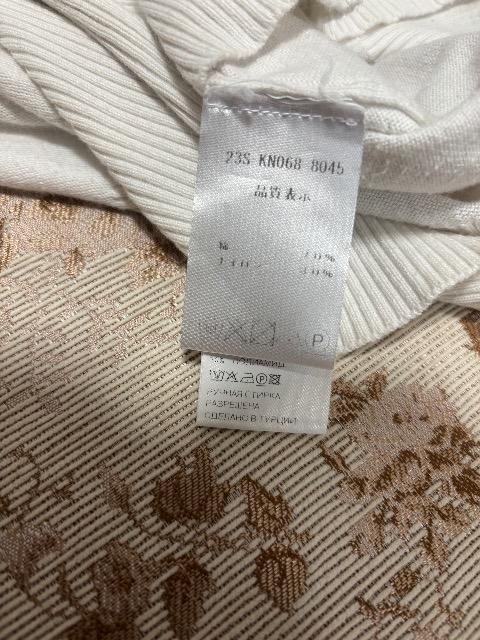 patou パトゥ ジャガード半袖ロゴニット Lサイズ < 女性ファッション  patou パトゥ ジャガード半袖ロゴニット Lサイズ < 女性ファッションの