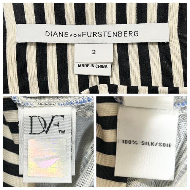 DIANEvonFURSTENBERG ボートネック シルク ワンピース 2 < ブランド  DIANEvonFURSTENBERG ボートネック シルク ワンピース 2 < ブランドの