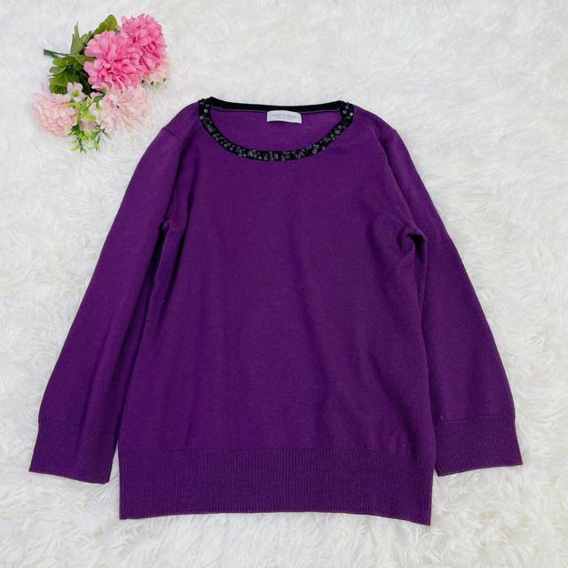 美品 オースチンリード スパンコール付アンサンブルニット カーディガン カシミヤ  4210 < 女性ファッション  美品 オースチンリード スパンコール付アンサンブルニット カーディガン カシミヤ  4210 < 女性ファッションの